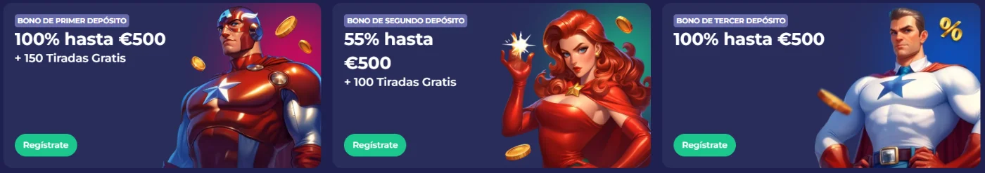 Bono de bienvenida